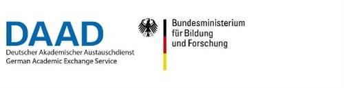 Logos of the German Foreign Exchange Service and the Ministry of Education and Research